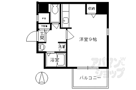 京都府京都市下京区西七条比輪田町（賃貸マンション1R・8階・22.55㎡） その2