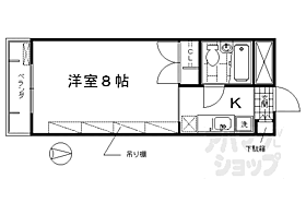 京都府京都市南区東九条下殿田町（賃貸マンション1K・4階・21.50㎡） その1