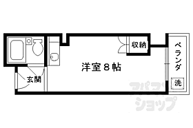 京都府京都市下京区和気町（賃貸マンション1R・4階・15.59㎡） その2