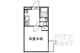 京都府京都市下京区柿本町（賃貸マンション1K・3階・22.10㎡） その2