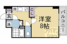 京都府京都市上京区浮田町（賃貸マンション1K・2階・25.81㎡） その2