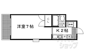 京都府京都市左京区岩倉北桑原町（賃貸マンション1K・1階・17.61㎡） その2