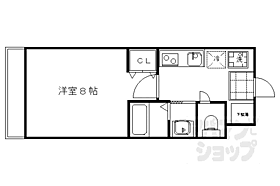 ジョバニフォーリエ 402 ｜ 京都府京都市中京区油小路通丸太町下る大文字町（賃貸マンション1K・3階・24.88㎡） その2