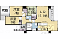 ライオンズ御所南ロイヤルグレイド4階28.4万円