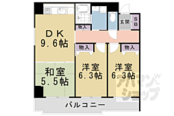 ノイ・ディアール御池 4階