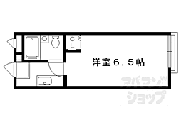 コーポナカジマ 1階1Kの間取り