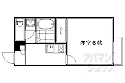 京都地下鉄東西線 二条駅 徒歩16分の賃貸アパート