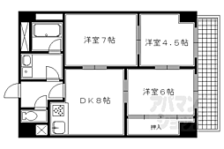 ＳＡＫＩＺＯ　ＶＩＬＬＡ烏丸四条 3階