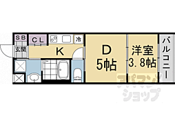 阪急京都本線 西院駅 徒歩11分 4階/-