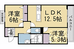 京都市営烏丸線 北大路駅 徒歩19分 2階/-