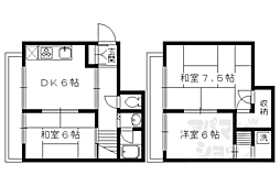 京都市営烏丸線 北大路駅 徒歩29分 2階/-