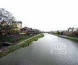 五条大橋からの鴨川眺めまで450m