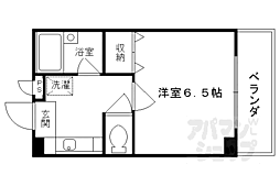 ハートランド227 1Kの間取図画像