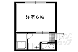 やまだアパート 1Kの間取図画像