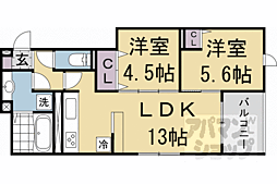京都市営烏丸線 国際会館駅 徒歩7分 3階/-