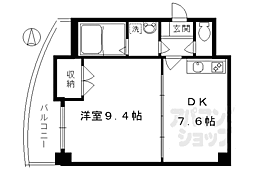 プラタラク 1DKの間取図画像