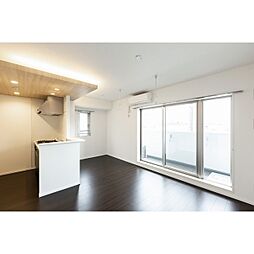 LIBR GRANT世田谷等々力 405 3階1LDKのリビング/ダイニング