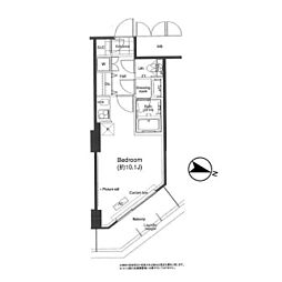 グランハイツ高田馬場 ワンルームの間取図画像