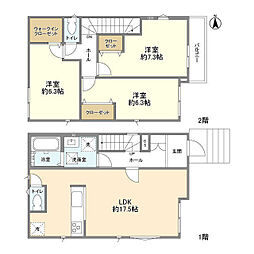Kolet千葉若松台#02 1階3LDKの間取り