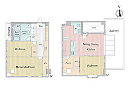ロイヤルハイツ 3LDKの間取り