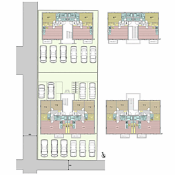 プライムコート一宮長島町Aの間取図画像