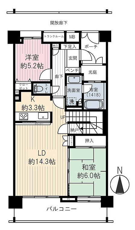 5階間取り図