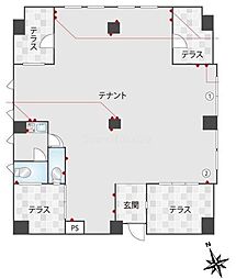グランドメゾン代官山の間取図画像