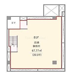 井門八重洲ビルの間取図画像