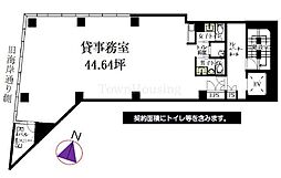品川シティビルの間取図画像