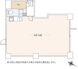 江田ハイムの間取図画像