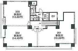 AXIS下町ビルの間取図画像
