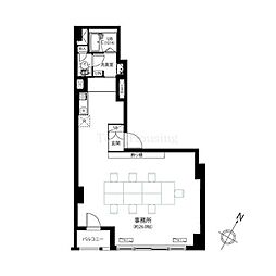 トーア新富マンションの間取図画像