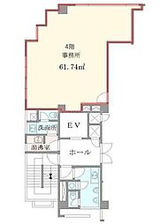 西五反田ビルの間取図画像