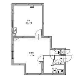 コンフォリア麻布台の間取図画像