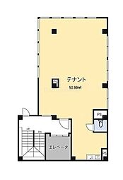 グランメゾン北浦和 ワンルームの間取図画像