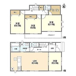 Kolet松戸幸田 1階4LDKの間取り
