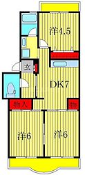 間取図画像 3LDK