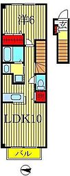 セレーノ・カーサ1 1LDKの間取図画像