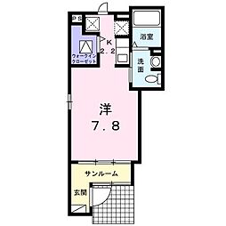 グラン ワンルームの間取図画像