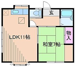 吉田コーポ第2 1階