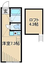 ユナイト武蔵小杉ウインダムストリート 2階