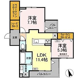 シェーンブルーメ横浜 3階