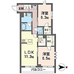 ロングウッドテラス 3階