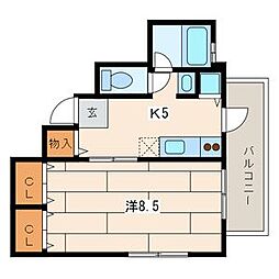 グレース川崎 1階