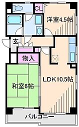 ガーデンハウス参番館 2階