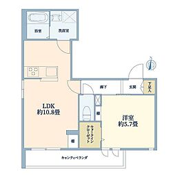 インフィールド元住吉祗園町 3階/302