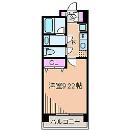 スタイリオ妙蓮寺 1Kの間取図画像