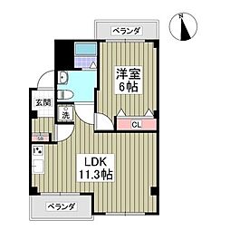リバーサイドツルミ 1階