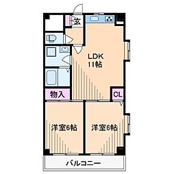 グランドール東寺尾 4階/205
