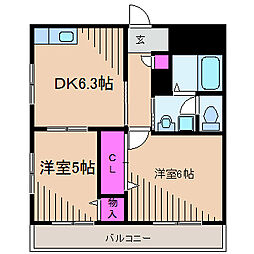 プルミエール 2階/201